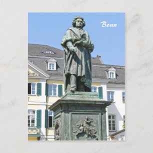 Monument of Ludwig van Beethoven in Bonn Postcard