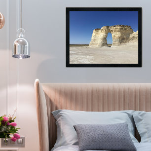 Monument Rocks Kansas Rock Formation  Photo Print