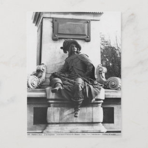 Monument to Alexandre Dumas Pere, d'Artagnan Postcard