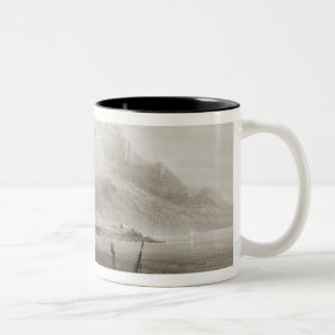 Monument to General Ross at Rosstrevor Two-Tone Coffee Mug