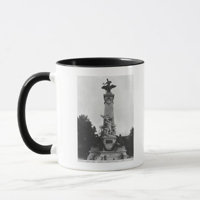 Monument to Leon Gambetta Mug (Left)