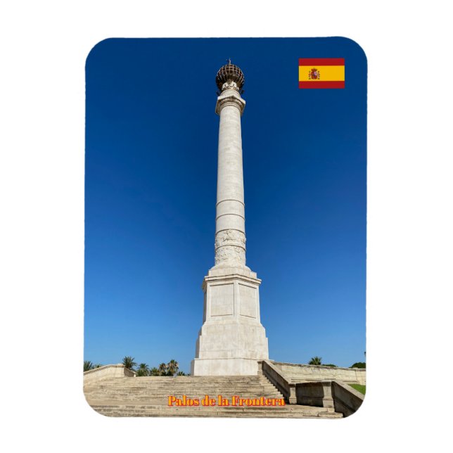 Monument to the Discoverers, Palos de la Frontera Magnet (Vertical)