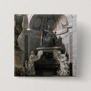 Monument to Urban VIII 15 Cm Square Badge