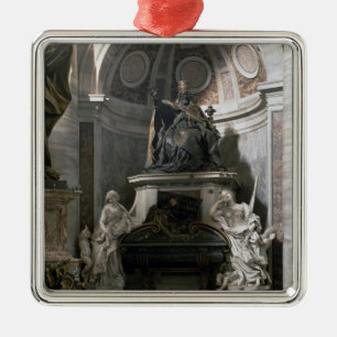 Monument to Urban VIII Metal Tree Decoration