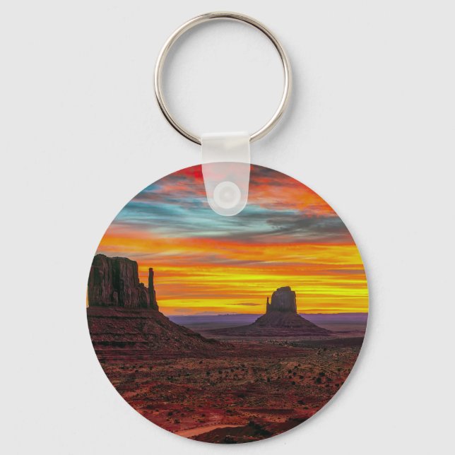 Monument Valley 3 Key Ring (Front)