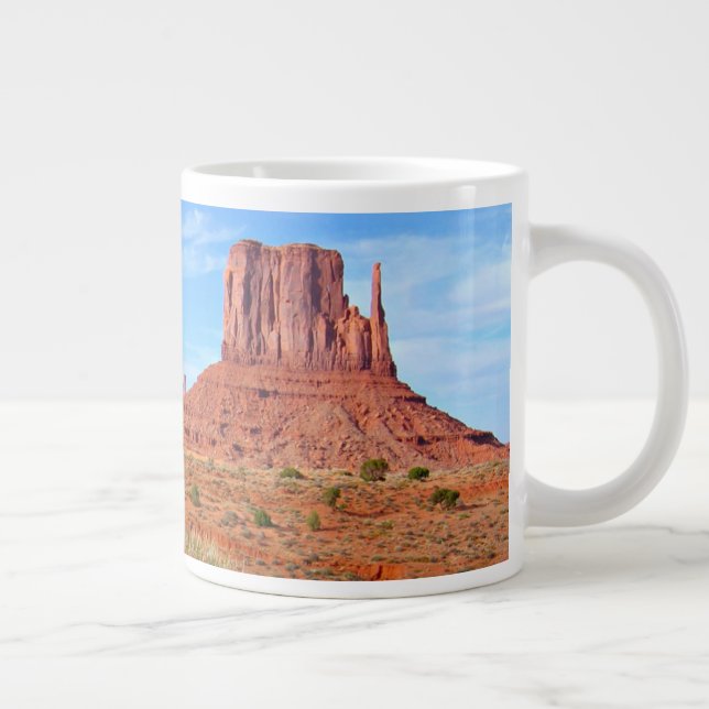 Monument Valley Arizona Large Coffee Mug (Right)