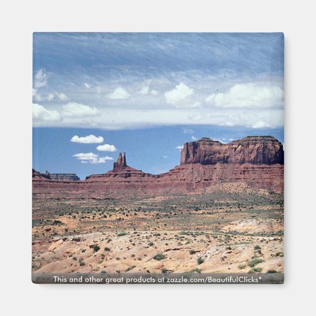 Monument Valley, Arizona, U.S.A. Magnet (Front)