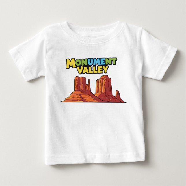 MONUMENT VALLEY BABY T-Shirt (Front)