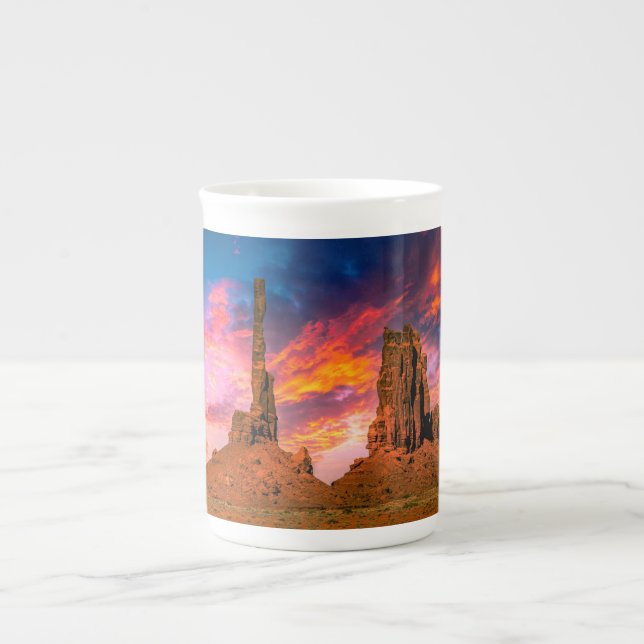 Monument Valley Bone China Mug (Front)