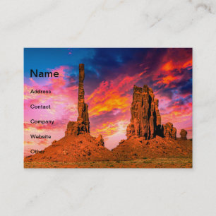 Monument Valley Business Card