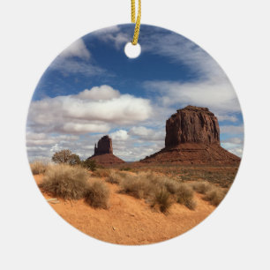 Monument Valley Ceramic Tree Decoration