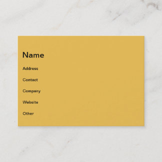 Monument valley,Colorado Business Card