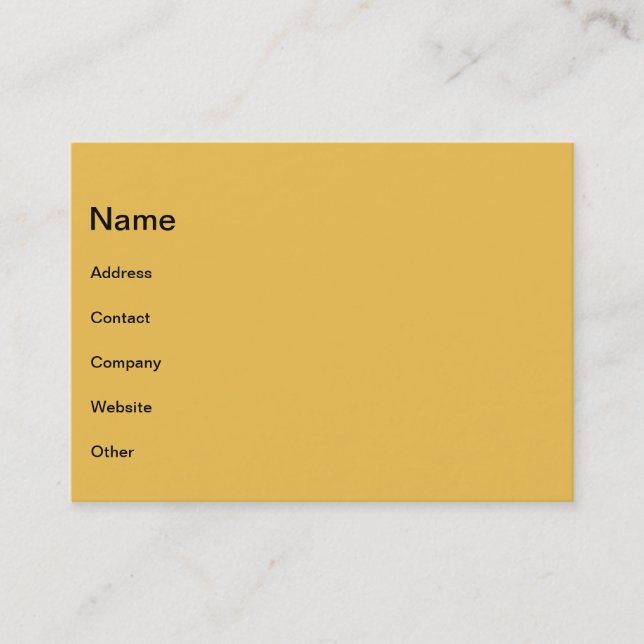 Monument valley,Colorado Business Card (Front)