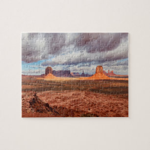 Monument valley landscape, AZ Jigsaw Puzzle
