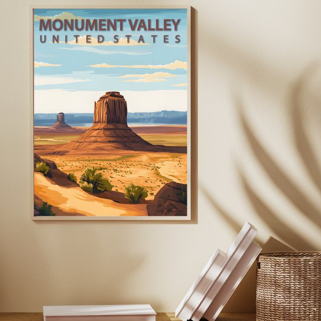 Monument Valley National Park Desert Landscape Poster (Creator Uploaded)