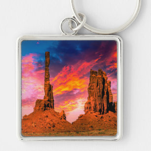 Monument valley photo key ring