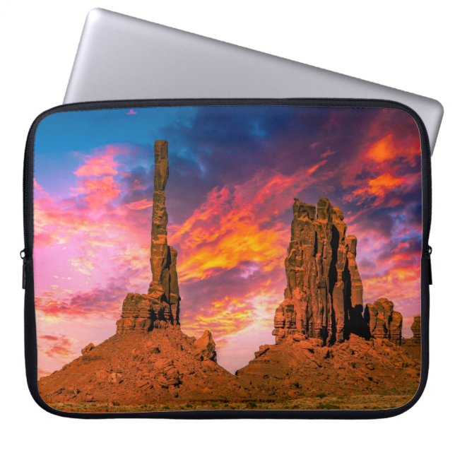 Monument Valley photo Laptop Sleeve (Front)