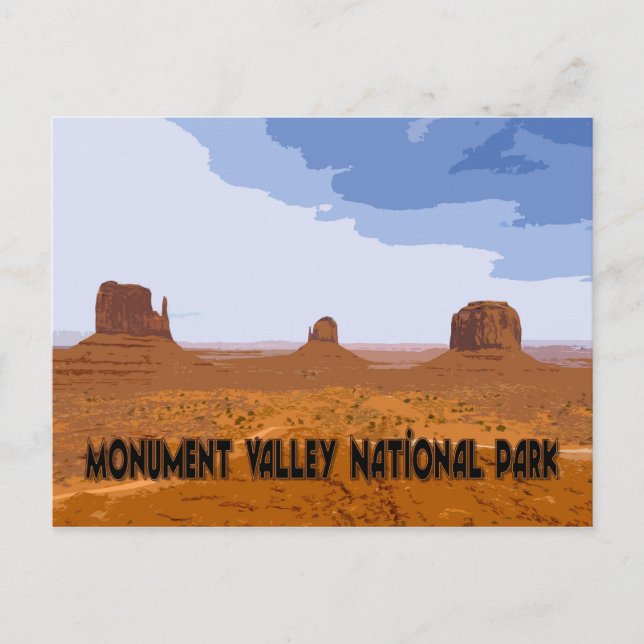 Monument Valley Postcard (Front)