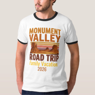Monument Valley Road Trip Scenic Desert Adventure T-Shirt