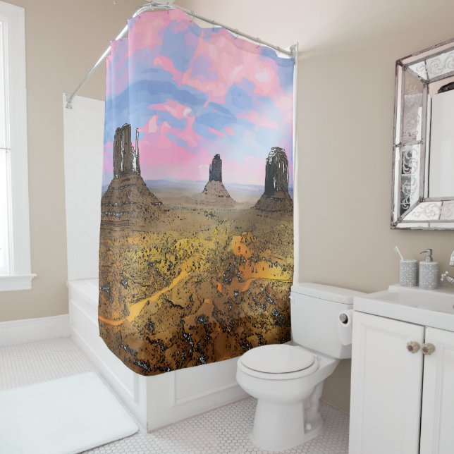 Monument Valley. Shower Curtain (In Situ)