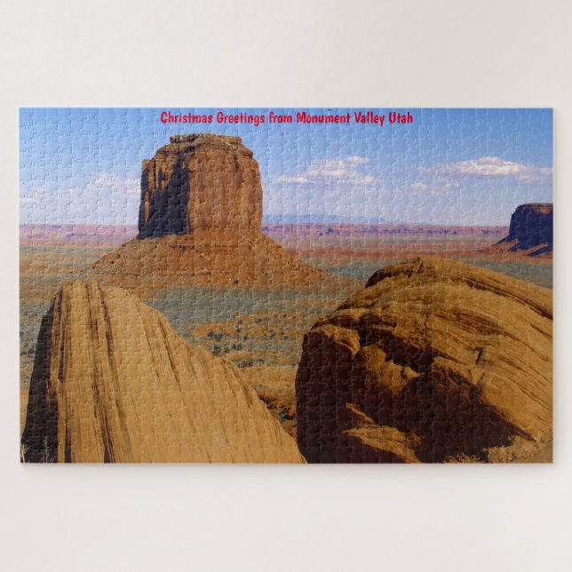 Monument Valley Utah. Jigsaw Puzzle (Horizontal)