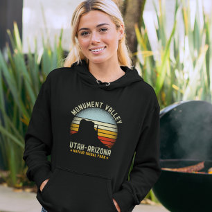 Monument Valley Utah's Vintage Desert View Hoodie