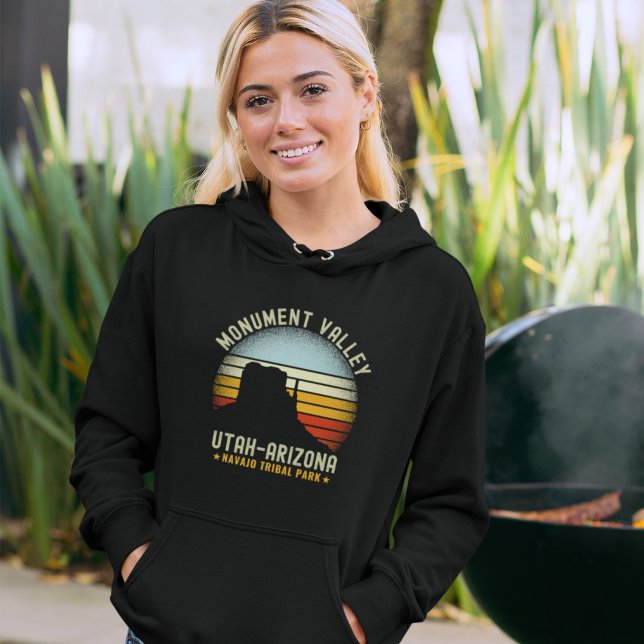 Monument Valley Utah's Vintage Desert View Hoodie (Creator Uploaded)