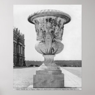 Monumental vase, allegory of defeat of Turks Poster