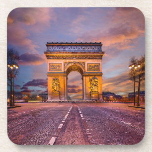 Monuments Arc de Triomphe, Paris France Coaster