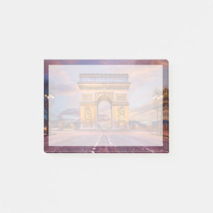 Monuments Arc de Triomphe, Paris France Post-it Notes