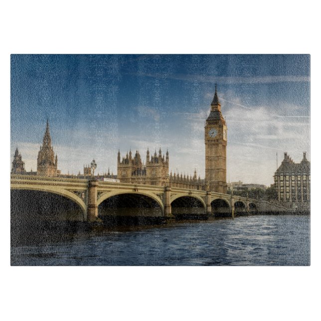 Monuments | Big Ben, London England Cutting Board (Front)