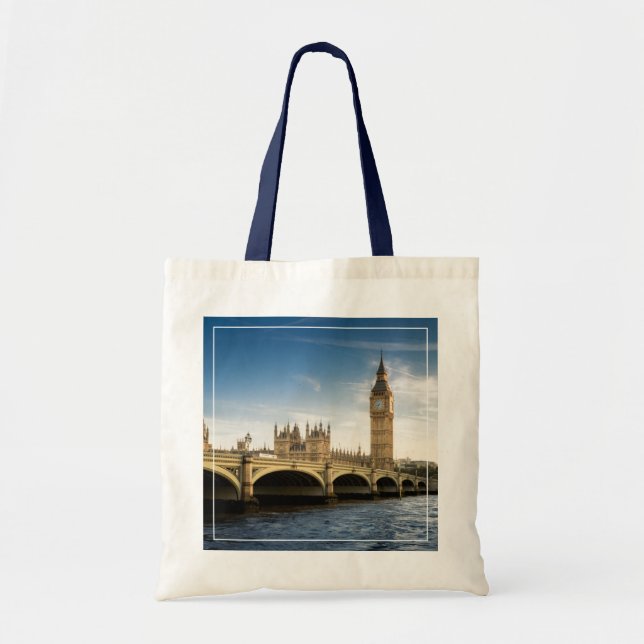 Monuments | Big Ben, London England Tote Bag (Front)