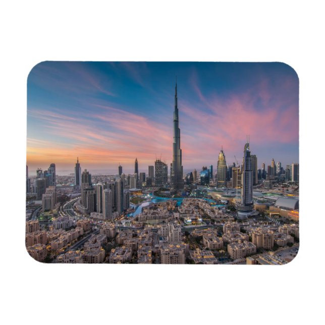 Monuments | Dubai Cityscape Magnet (Horizontal)