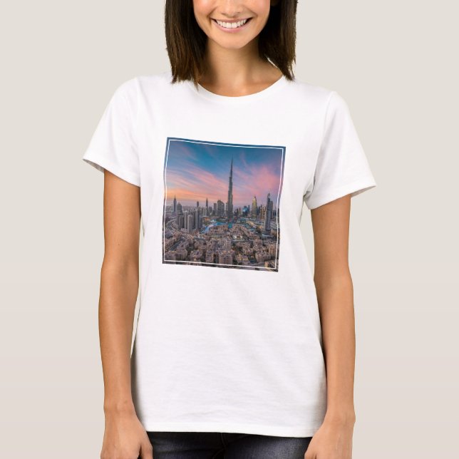 Monuments | Dubai Cityscape T-Shirt (Front)