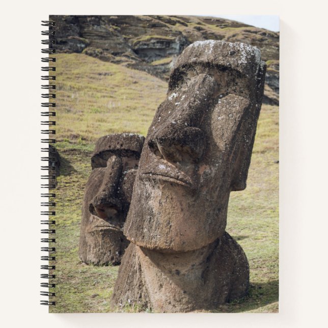 Monuments | Easter Island, Chile Notebook (Front)