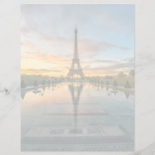 Monuments Eiffel Tower Sunrise