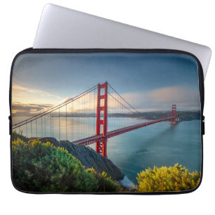 Monuments Golden Gate San Francisco Laptop Sleeve