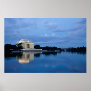 Monuments   Jefferson Memorial Poster
