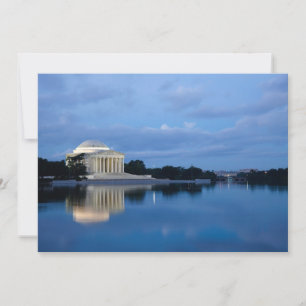 Monuments Jefferson Memorial Thank You Card