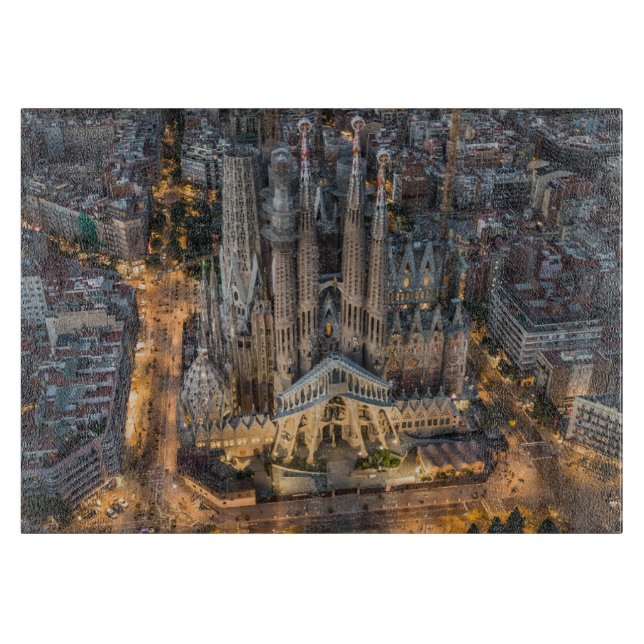 Monuments | La Sagrada Familia Cutting Board (Front)