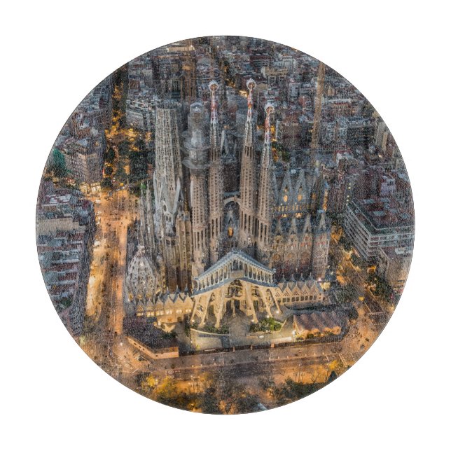 Monuments | La Sagrada Familia Cutting Board (Front)