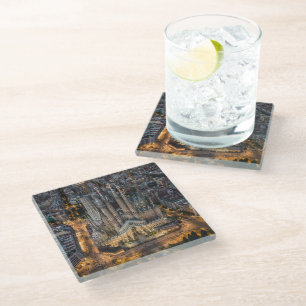 Monuments   La Sagrada Familia Glass Coaster