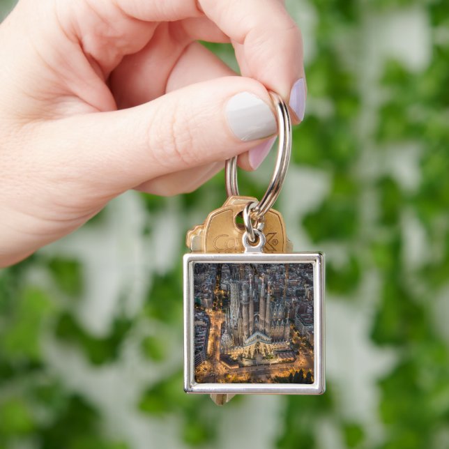 Monuments | La Sagrada Familia Key Ring (Hand)