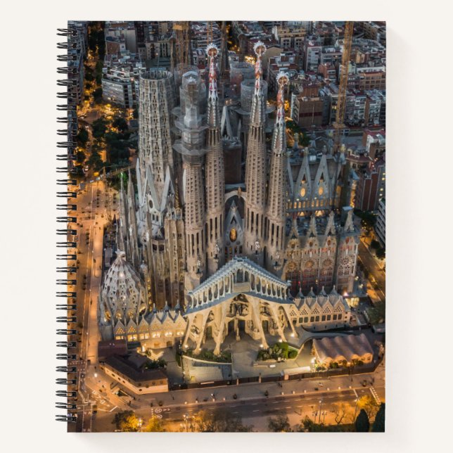 Monuments | La Sagrada Familia Notebook (Front)