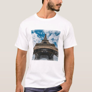 Monuments Looking Up at the Eiffel Tower T-Shirt