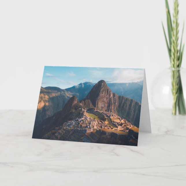 Monuments | Machu Picchu, Peru Card (Front)