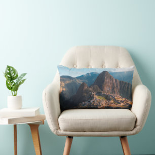 Monuments   Machu Picchu, Peru Lumbar Cushion