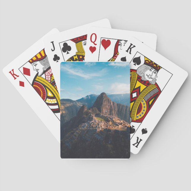 Monuments | Machu Picchu, Peru Playing Cards (Back)