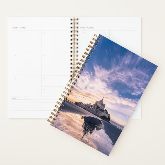 Monuments | Mont Saint-Michel, Normandy France Planner (Display)