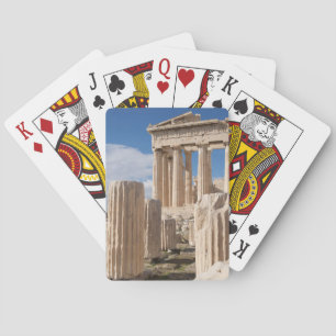 Monuments   Parthenon Acropolis Athens Greece Playing Cards